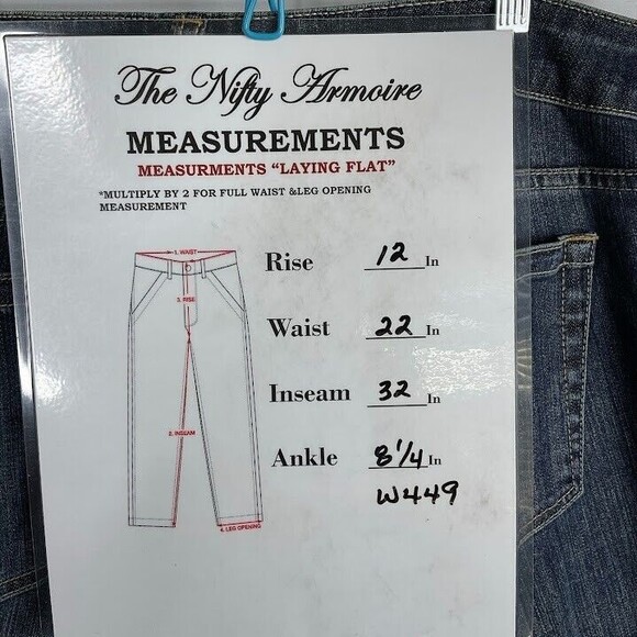 Torrid Jeans Premium Womens Sz 22 Boyfriend Stretch Medium Wash Blue High Rise - Picture 11 of 11